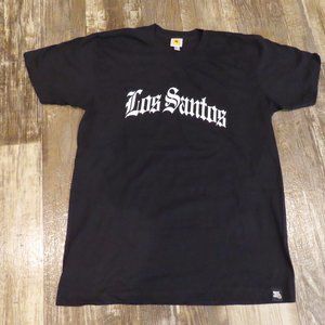 Rockstar Grand Theft Auto 5 Black Los Santos  T-Shirt Black Color Size Large